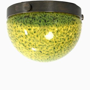 Murine Deckenlampe aus Glas von Gae Aulenti für Vistosi