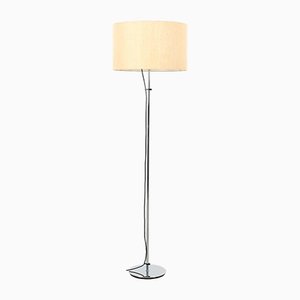 Floor Lamp with Fabric Shade