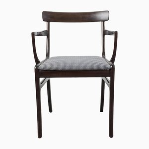 Stuhl aus Mahagoni von Ole Wanscher für Poul Jeppesen