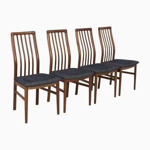 Dining Room Chairs in Teak, Set of 4