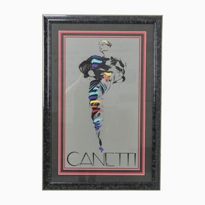 Póster enmarcado de Canetti Art Graphic