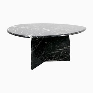 Vintage Coffee Table in Black Marble