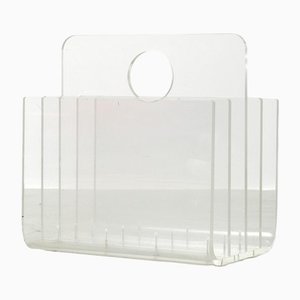 Acrylic Glass Magazine Rack