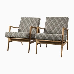 Scandinavian Chairs in Upholstery, Set of 2