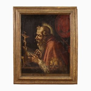 Der Heilige Hieronymus in seinem Arbeitszimmer, 1680, Öl auf Leinwand