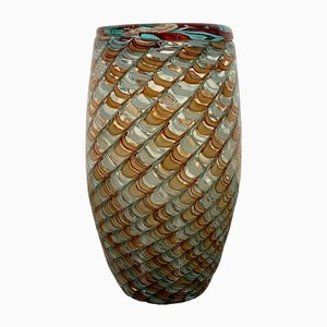 Murano Glass Vase by Stefano Toso, 1990s