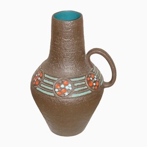 Ceramic Vase with Handle, West Germany, 1960s