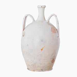Italian Ceramic Amphora Vase, 19th Century