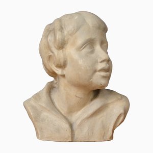 Buste d'Enfant en Plâtre, 1926