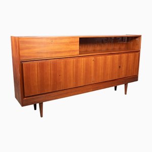 Large Bar Cabinet Walnut from Musterring International, 1960s