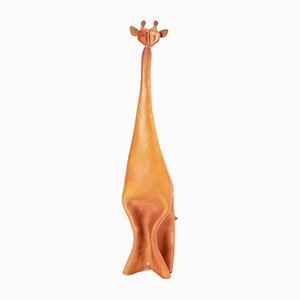 Un pezzo unico Giraffe in pelle Hugh/Cognac di DERU Germany