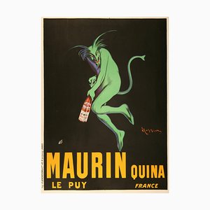 French Advertising Poster by Leonetto Cappiello for Maurin Quina, 1906