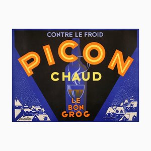 Französisches Werbeplakat von Jean Scelles für Picon Bitter, 1935
