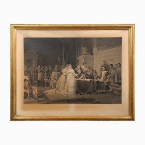 Jean Pierre Marie Jazet, Divorce de l'Impèratrice Joséphine, 1800s, Gravure