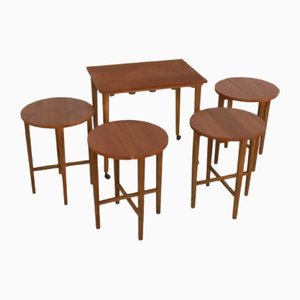 Nesting Tables by Poul Hundevad, Set of 5