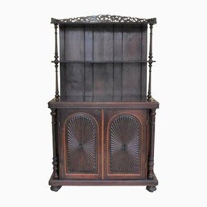Victorian Rosewood Dresser Cupboard, 1890