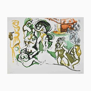 Renato Guttuso, An Epic Drama, 1970-1980, Etching