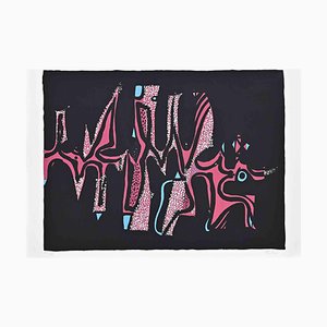 Wladimiro Tulli, Abstract Composition, Screen Print, 1970s