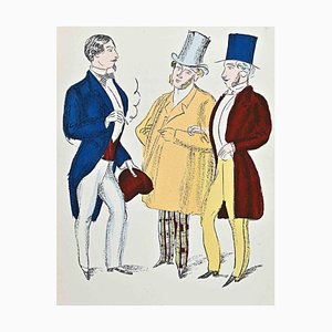 Raoul Dufy, Gentlemen, 1920s, Lithograph