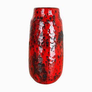 Fat Lava Multi-Color Vase from Scheurich, Germany, 1970s