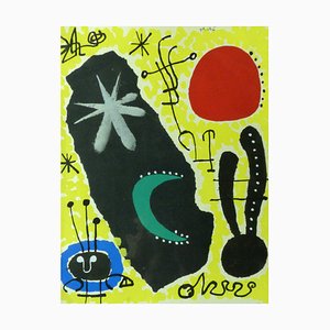 Nach Joan Miro, Composition, 1957, Stencil