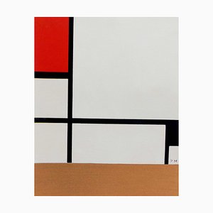 Nach Piet Mondrian, Composition, 1957, Stencil