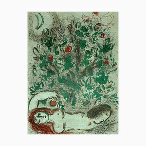 Marc Chagall, Paradise, 1960, Lithographie Originale