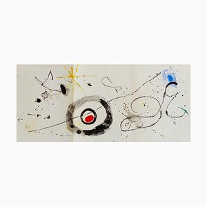 Joan Miro, The Crossing of the Mirror, 1963, Lithographie