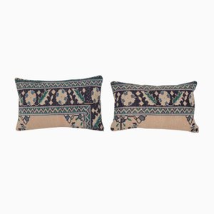 Anatolian Oblong Rug Cushion Covers, Set of 2