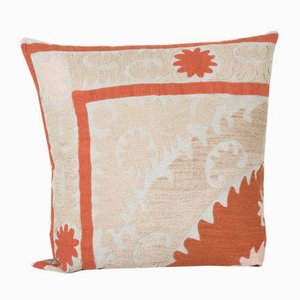 Housse de Coussin Suzani Vintage en Coton