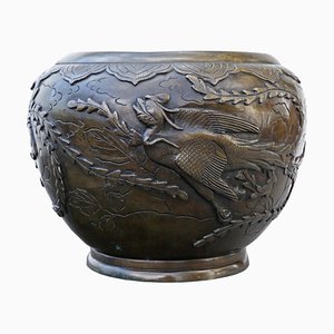 Jardinière en Bronze, Japon, 1890s