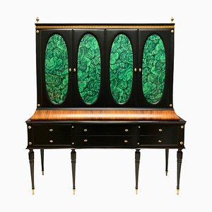 Large Neo-Classical Paolo Buffa Cabinet on Stand, 1940s