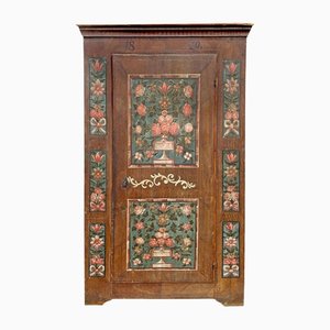 Tyrolean Closet Painted with Floral Decorations, 1829