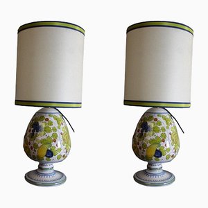 Vintage Table Lamps, Set of 2