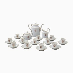 Ceramic Tea Set Designed by Gio Ponti for Richard Ginori, 1950s, Set of 29