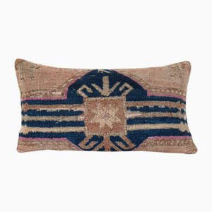 Anatolian Bedding Rug Pillow, Lumbar Pillow Cover, 2010s