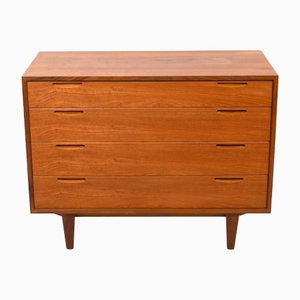 Comò Vanity in teak di Ib Kofod-Larsen per Brande Møbelindustri, anni '60