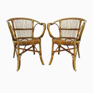 Set of M753 Garden Armchairs from Gervasoni Udine, Italy, 1930s