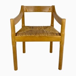 Carimate Carver Dining Chair by Vico Magistretti, 1960s