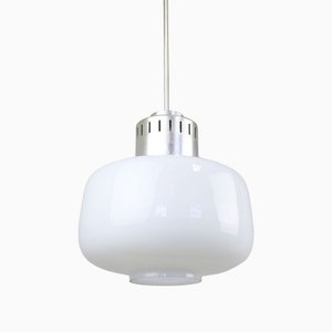 Mid-Century Opaline Pendant Lamp