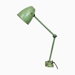 Lampe de Bureau Industrielle Verte, 1960s