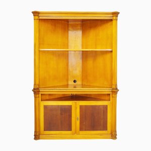 Buchenholz Eckschrank, 1980er