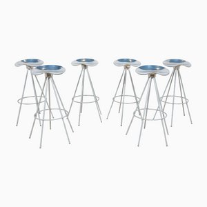 Model Jamaica Bar Stools by Pepe Cortés for Amat, 1990s, Set of 6