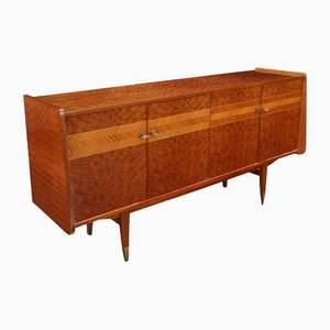 Maple Veneer Cabinet, Italy, 1950s-1960s