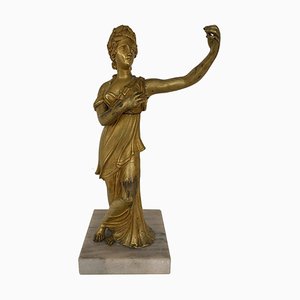 19th Century Dore Bronze Woman