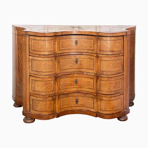 Baroque Revival Style Commode with Inlay, 1900s