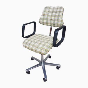 Mid-Century Modernist Chrome Executive Swivel Chair, 1970s