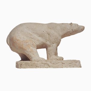 Escultura de oso polar de Herbert Geldhof