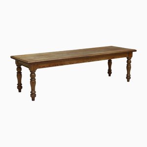 Antique Pitch Farmhouse Table in Pine, 1800s