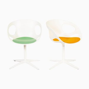 Set of Rin Dining Swivel Chairs attributed to Hiromichi Konno for Fritz Hansen, 2009